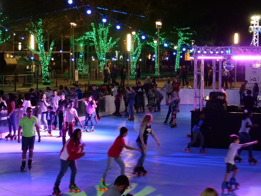 Discovery Green Roller Rink 2