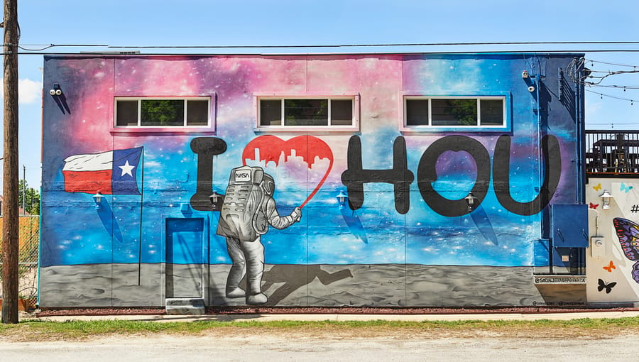 I Heart HOU Mural-Donkeeboy 1