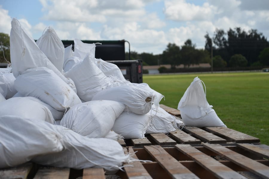 Sandbags - Hurricane Ian