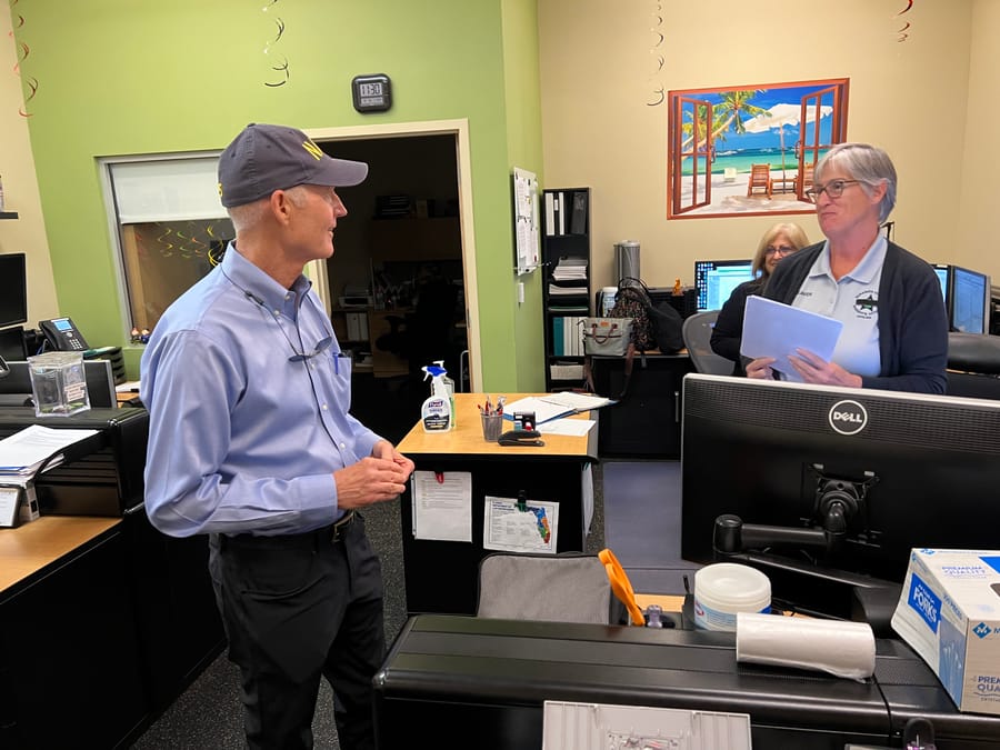 Senator Rick Scott Visit