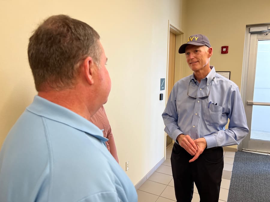 Senator Rick Scott Visit