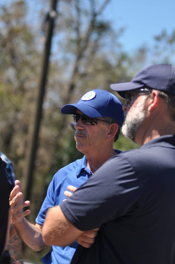 Governor Ron DeSantis visit - Hurricane Ian