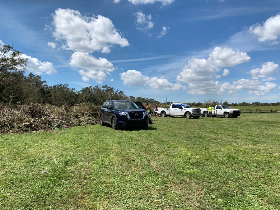 Hurricane Ian Debris - Rothenbach Park