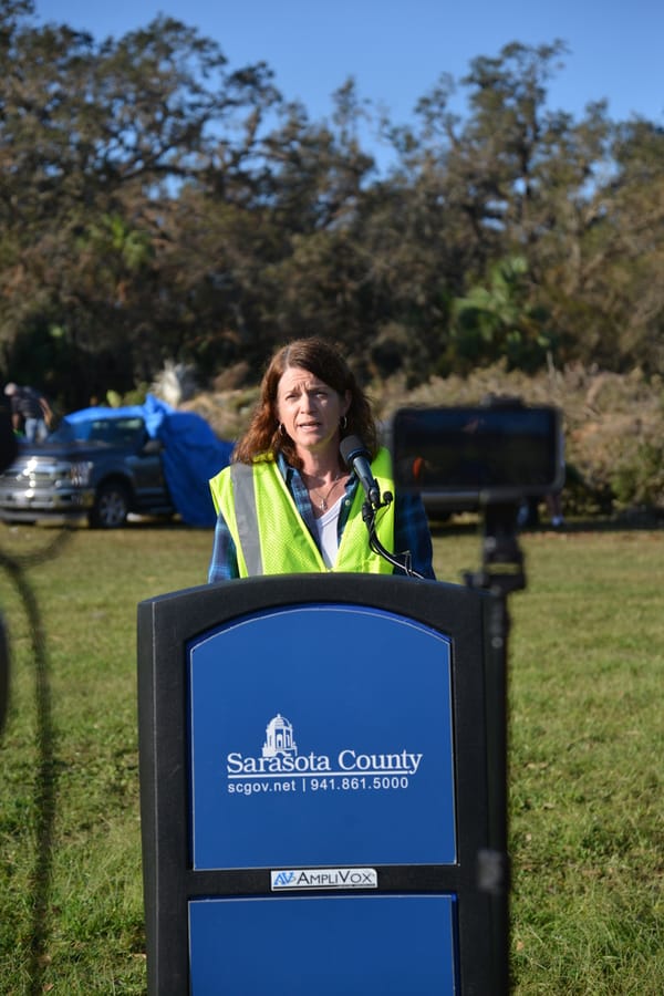 Ian Storm Debris Press Conference