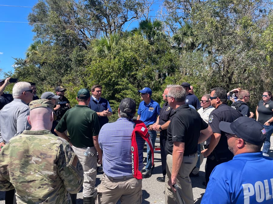 Governor Ron DeSantis visit