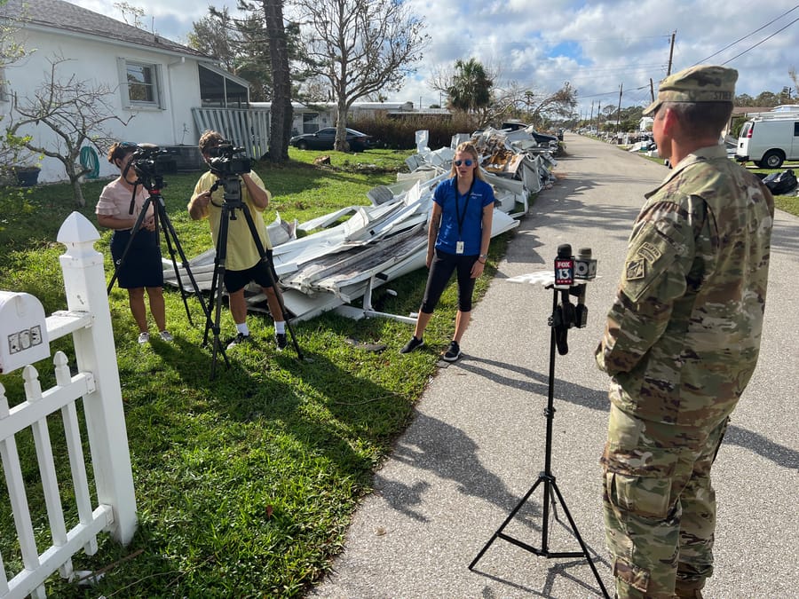 Hurricane IAN - Operation Blue Roof