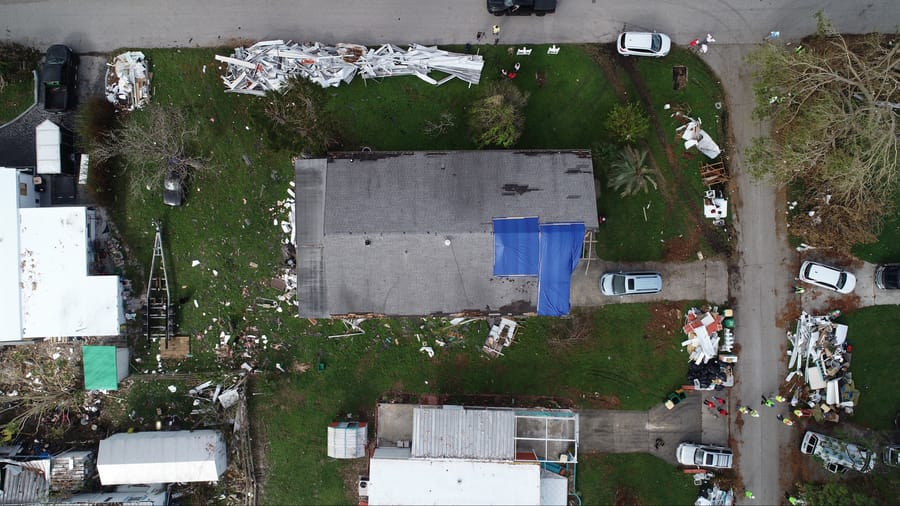 Hurricane IAN - Operation Blue Roof