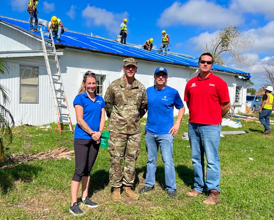 Hurricane IAN - Operation Blue Roof