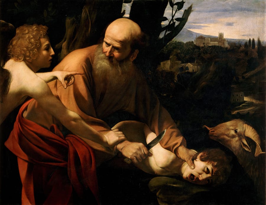 RNS-Sacrifice_of_Isaac-Caravaggio_(Uffizi)