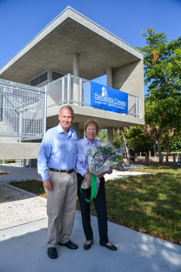 Nora Patterson/Bay Island Park Restroom Ribbon Cutting