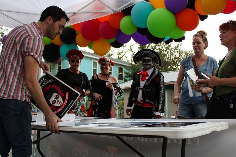 Festival of Skeletons Village of the Arts 2022