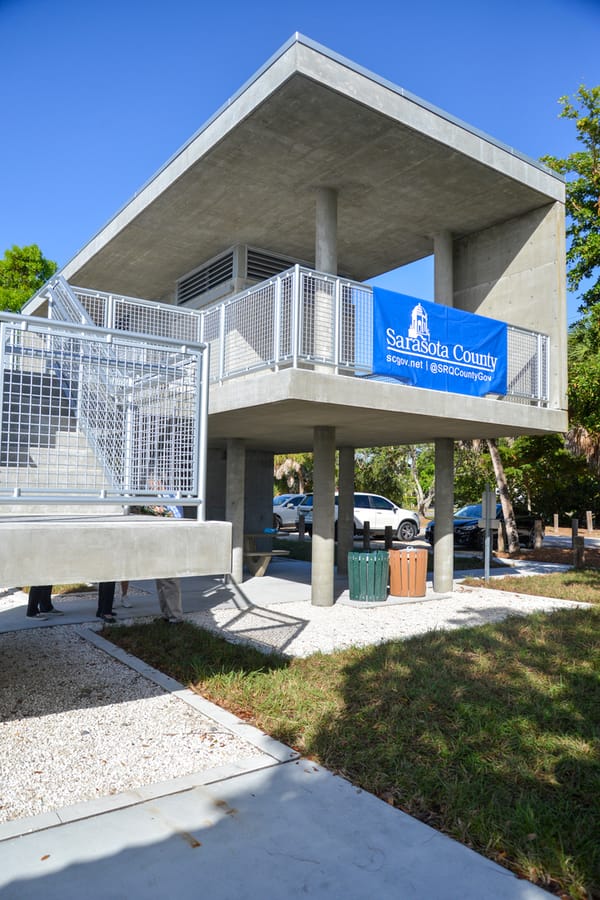 Nora Patterson/Bay Island Park Restroom Ribbon Cutting