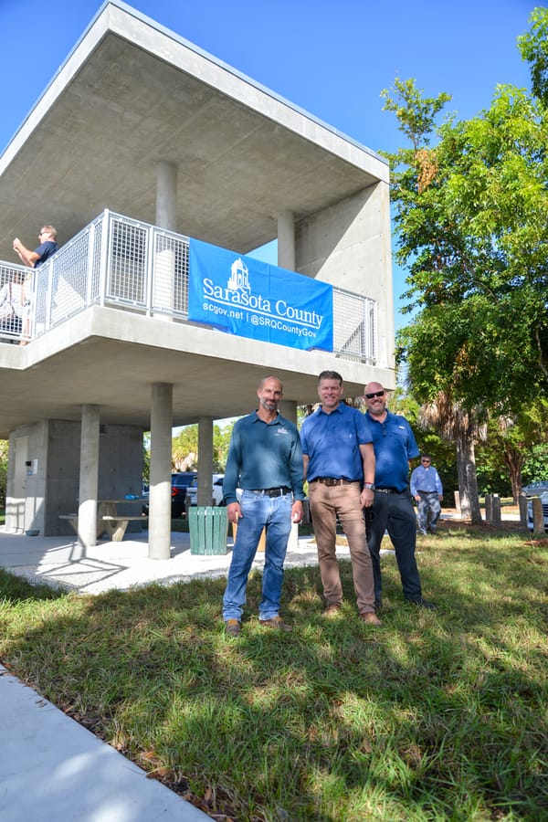 Nora Patterson/Bay Island Park Restroom Ribbon Cutting