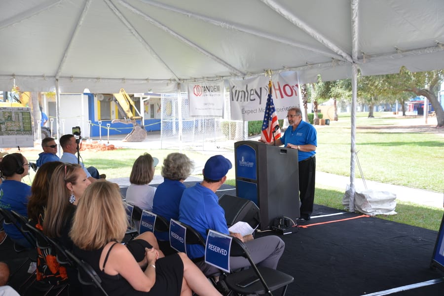 17th Street Regional Park Groundbreaking