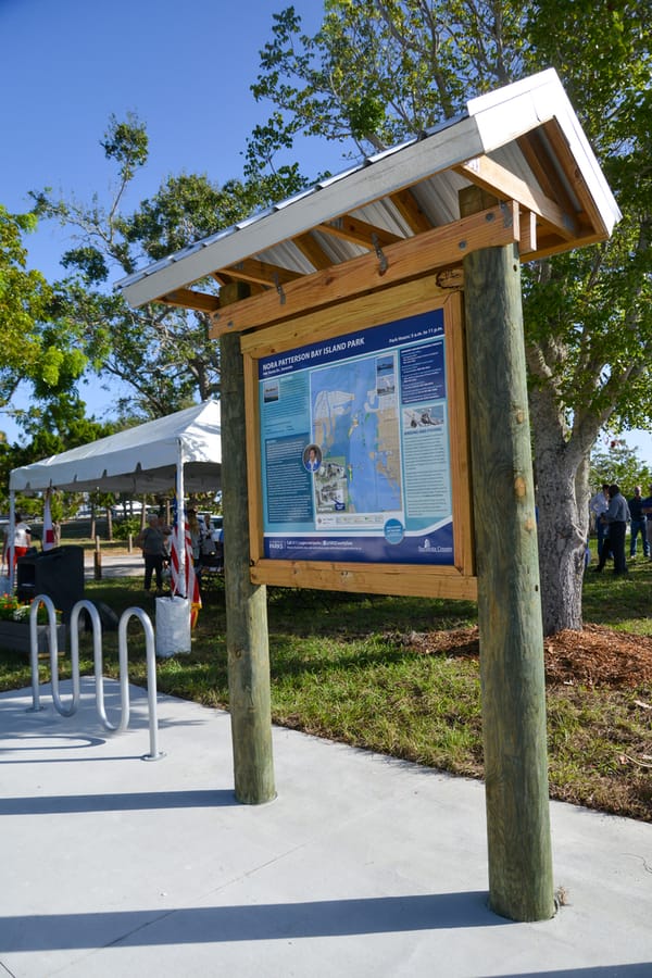 Nora Patterson/Bay Island Park Restroom Ribbon Cutting