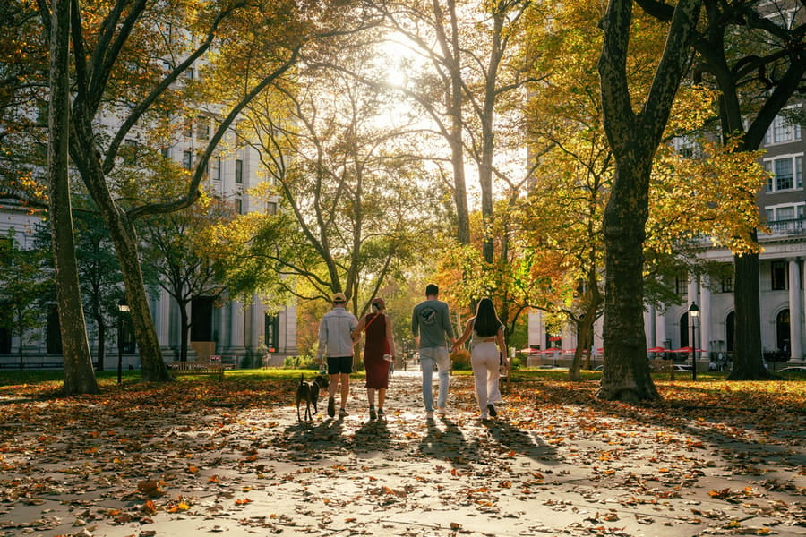 Independence Mall Fall