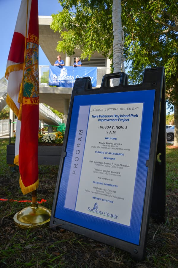 Nora Patterson/Bay Island Park Restroom Ribbon Cutting