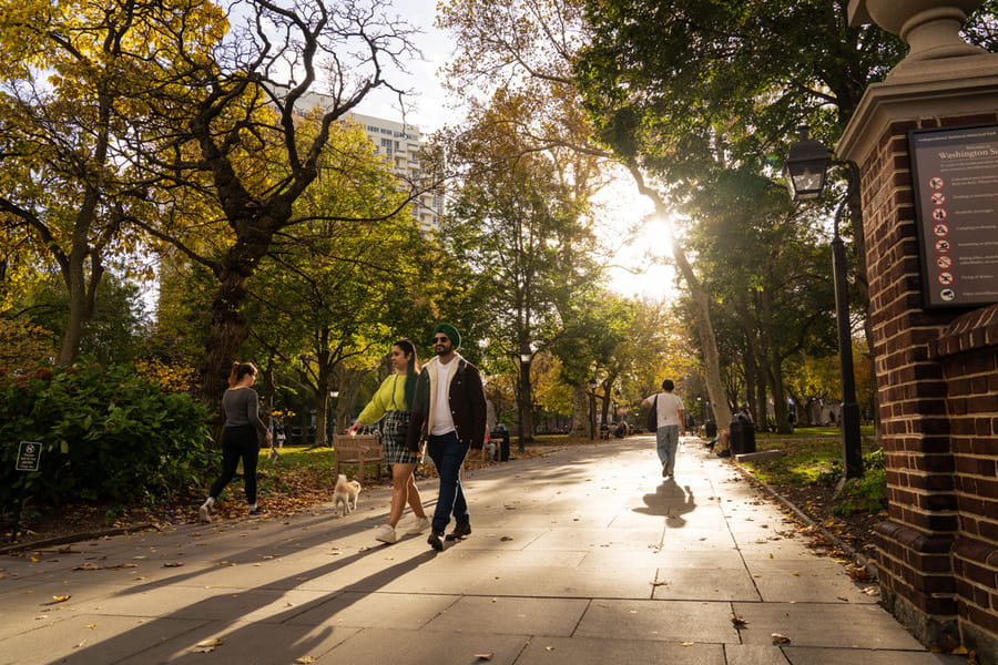 Washington Square Fall