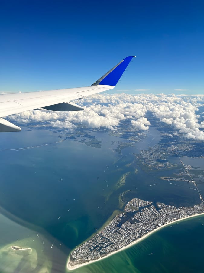 AMI Aerial from plane