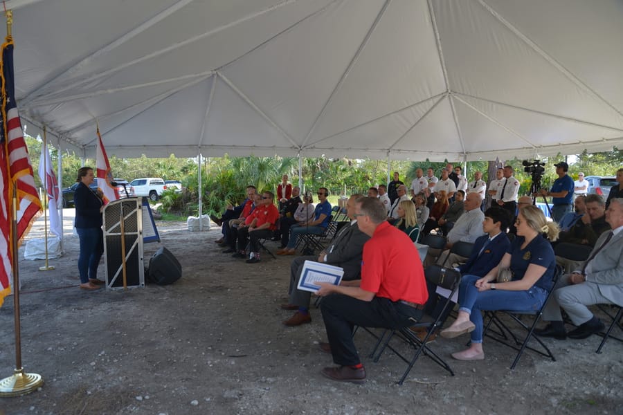 2022 Regional Fire Training Academy Groundbreaking