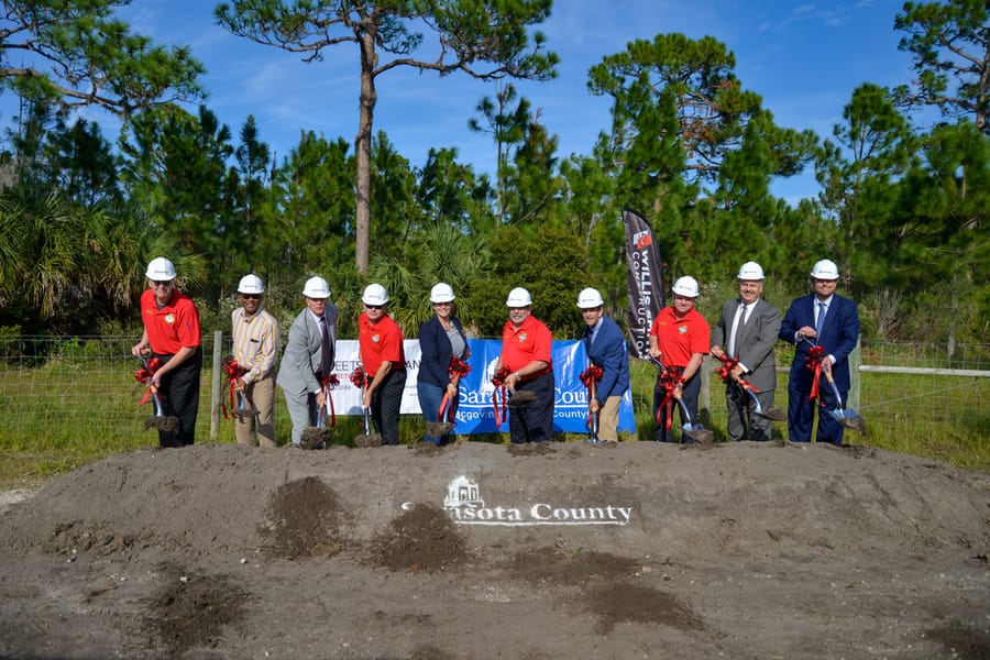 2022 Regional Fire Training Academy Groundbreaking