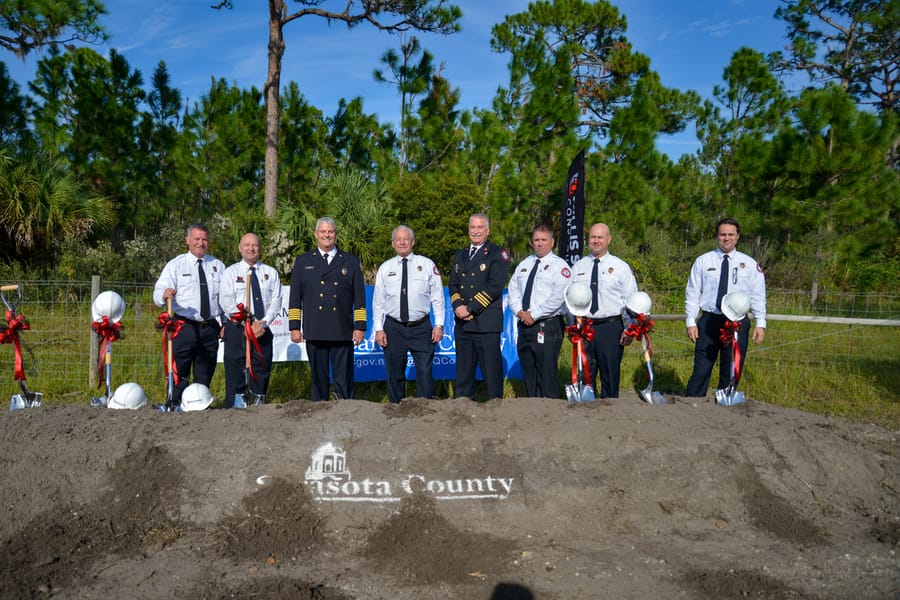 2022 Regional Fire Training Academy Groundbreaking
