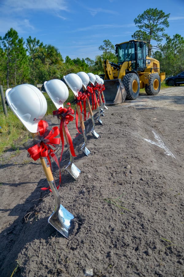2022 Regional Fire Training Academy Groundbreaking