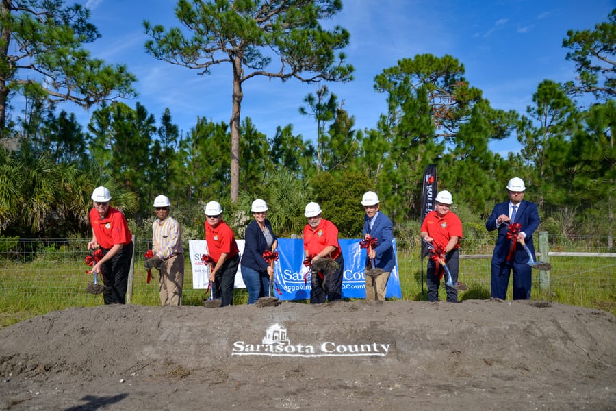 2022 Regional Fire Training Academy Groundbreaking