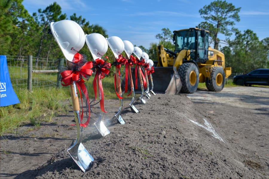 2022 Regional Fire Training Academy Groundbreaking