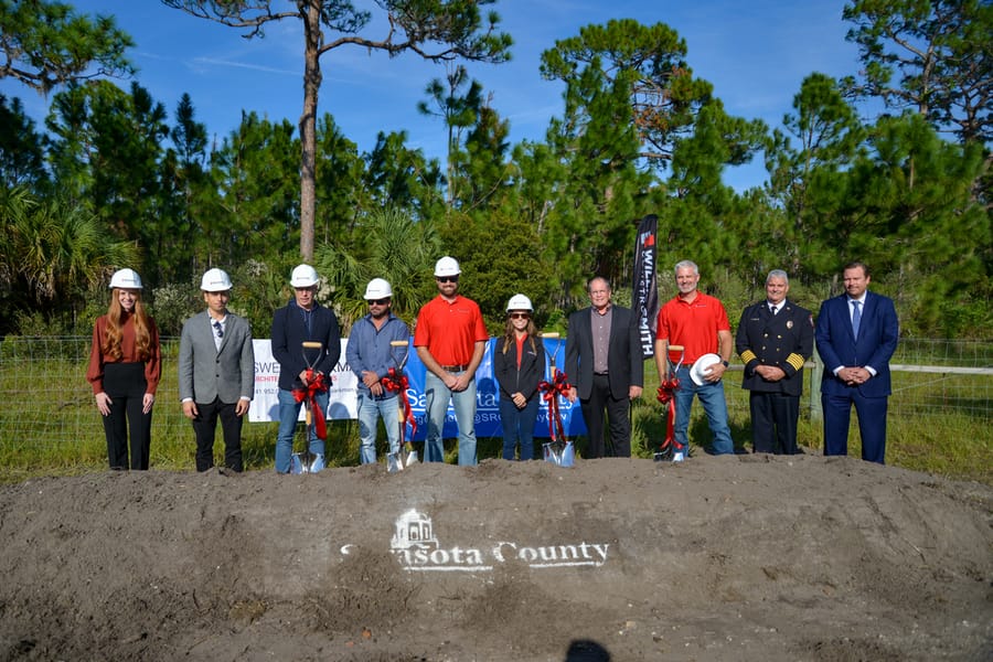 2022 Regional Fire Training Academy Groundbreaking