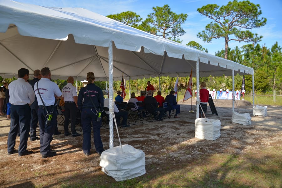 2022 Regional Fire Training Academy Groundbreaking