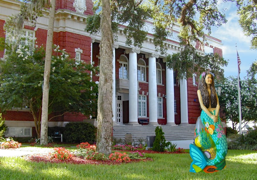 Hernando County Courthouse Front, Brooksville