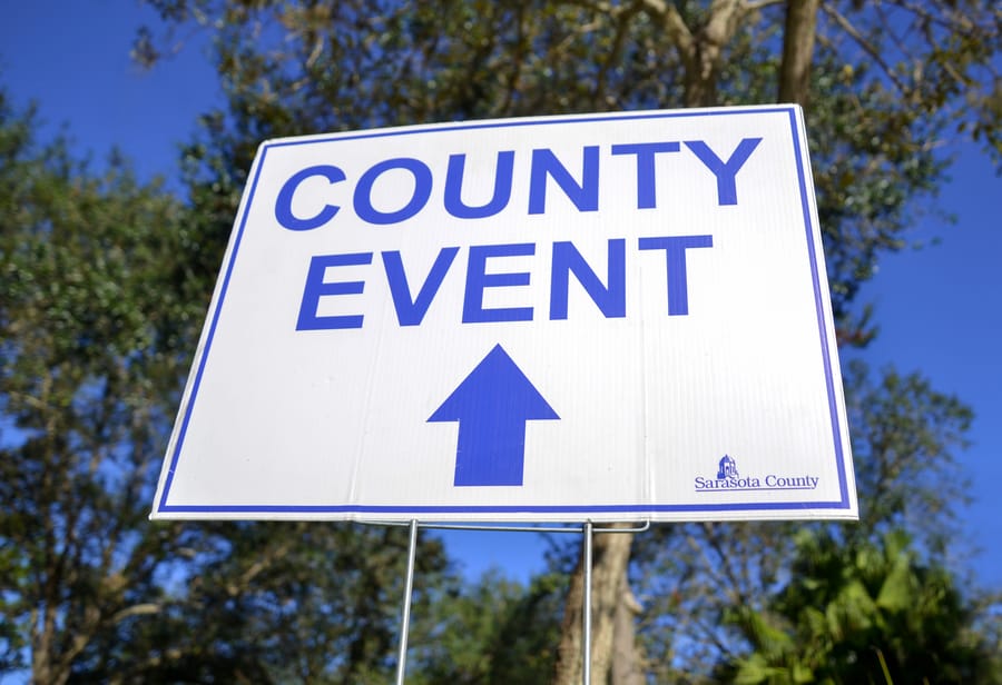 County Event Sign