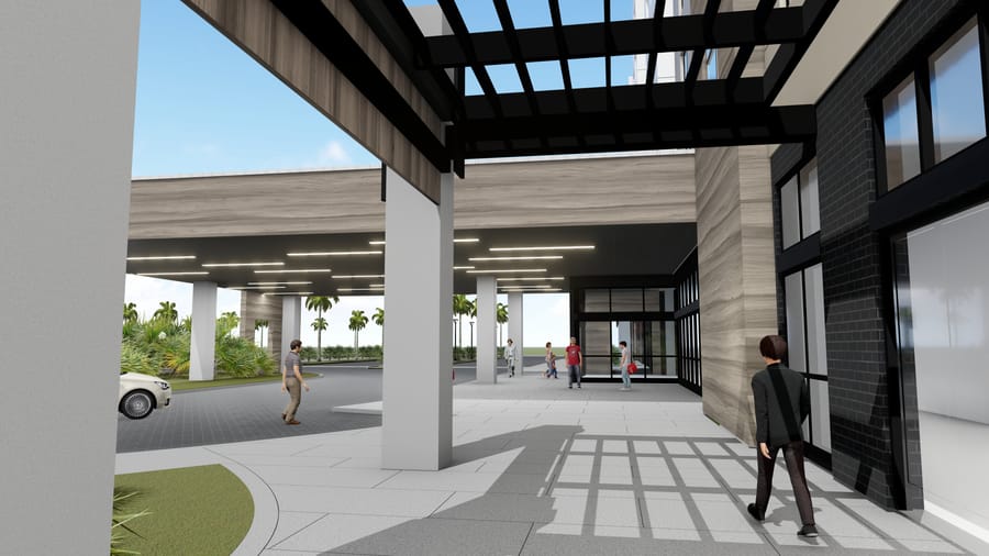 Mariott Palmetto Resort & Spa Renderings