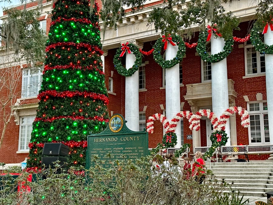 Courthouse at Christmas