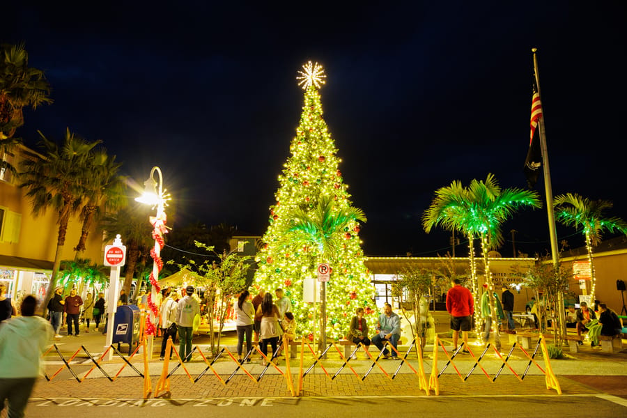 Christmas on Bridge Street Anna Maria Island