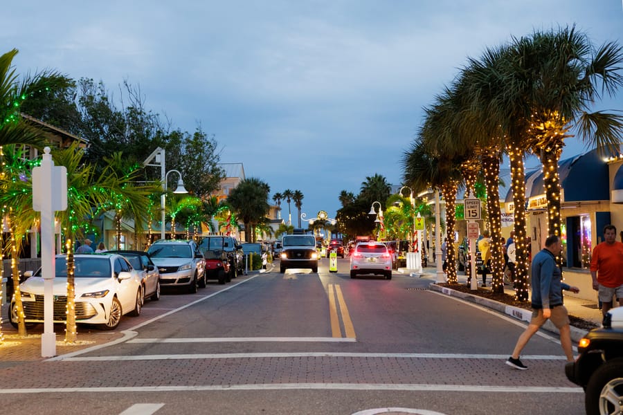 Christmas on Bridge Street Anna Maria Island