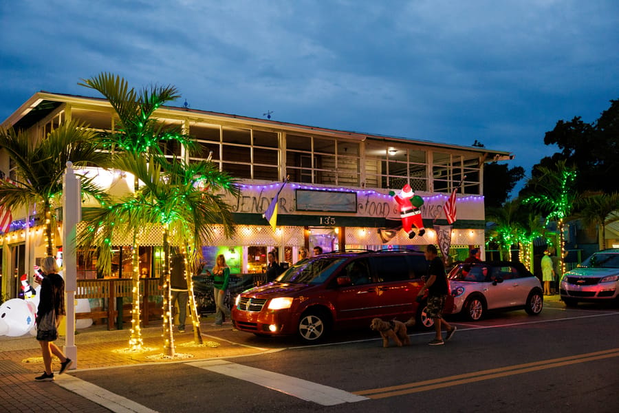 Christmas on Bridge Street Anna Maria Island