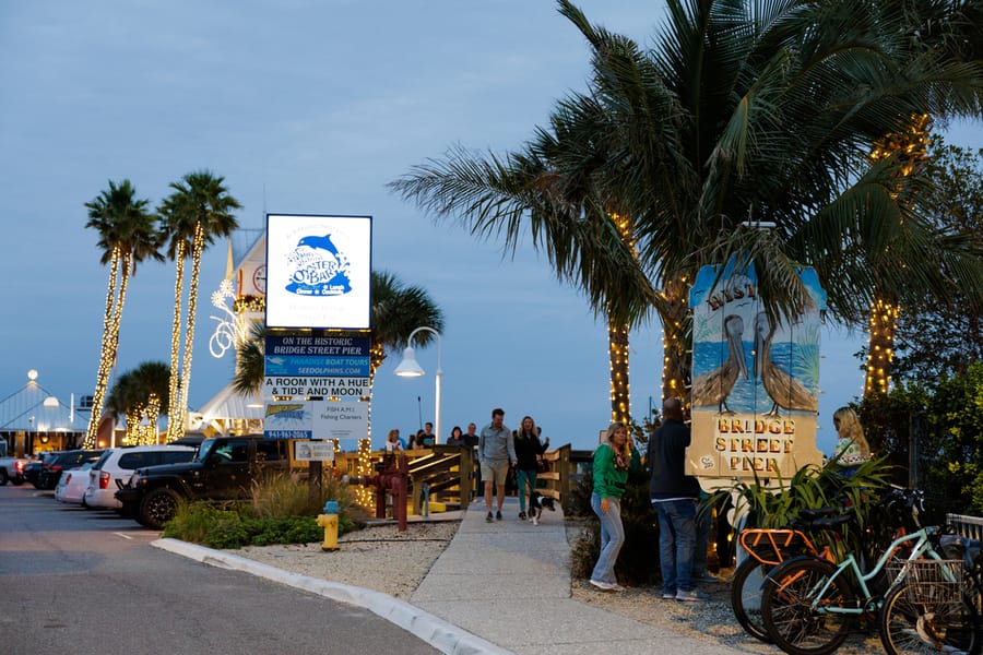 Christmas on Bridge Street Anna Maria Island