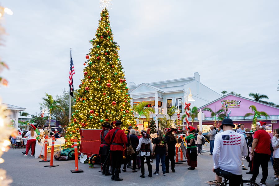 Christmas on Bridge Street Anna Maria Island