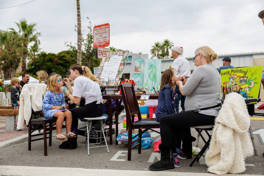 Christmas on Bridge Street Anna Maria Island