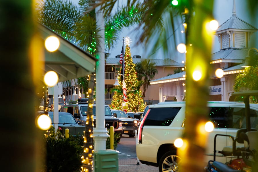 Christmas on Bridge Street Anna Maria Island