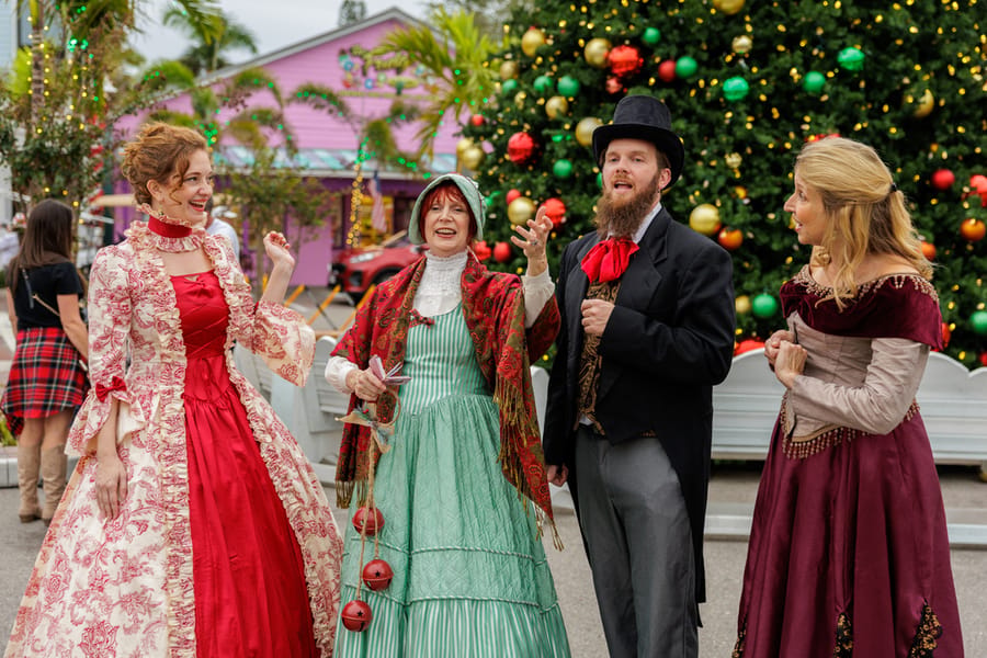 Christmas on Bridge Street Anna Maria Island