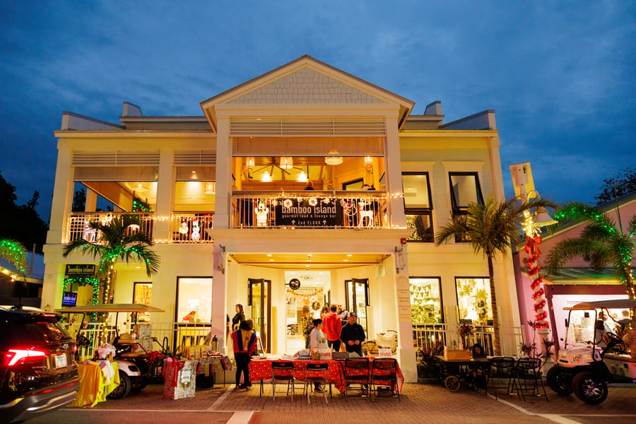 Christmas on Bridge Street Anna Maria Island