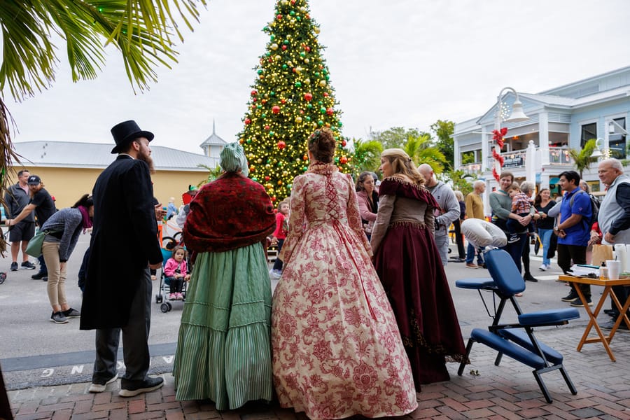 Christmas on Bridge Street Anna Maria Island