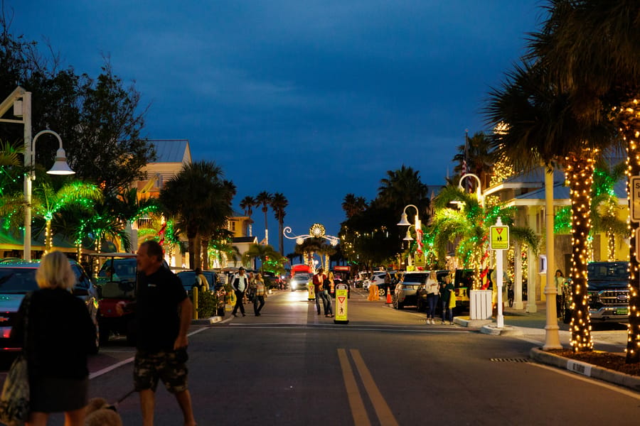 Christmas on Bridge Street Anna Maria Island