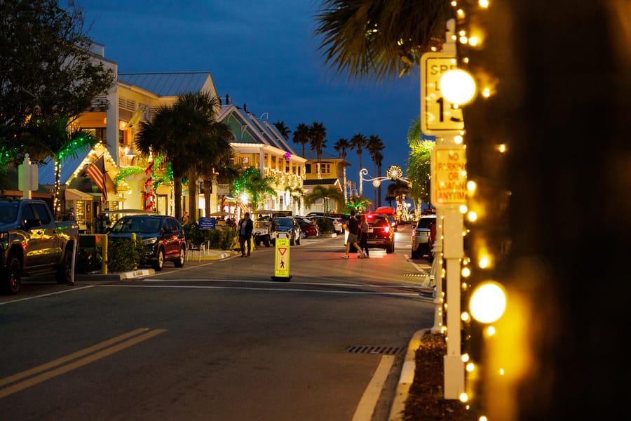 Christmas on Bridge Street Anna Maria Island