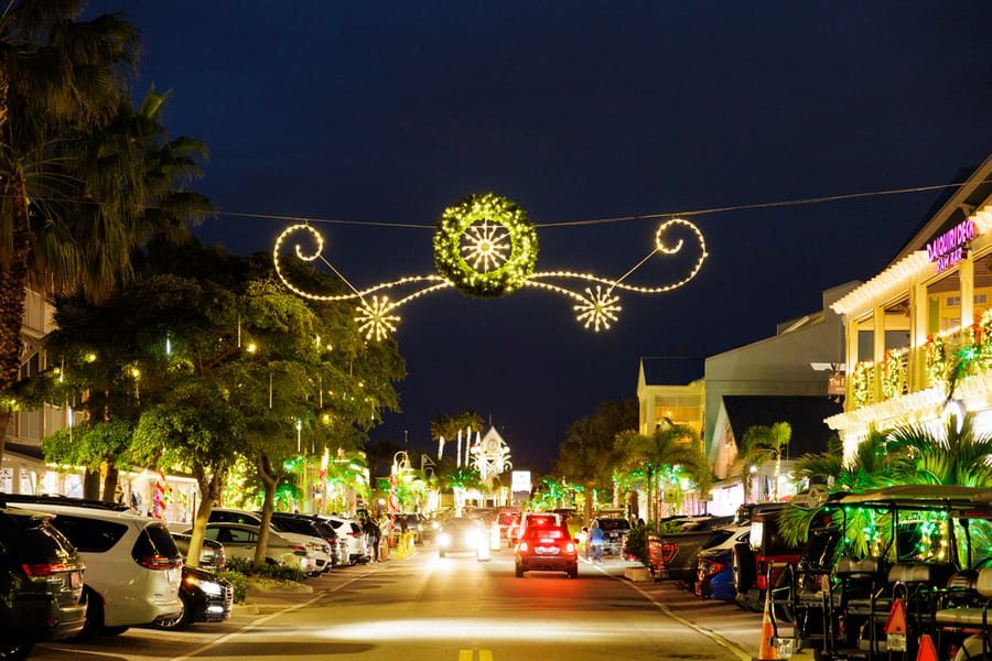 Christmas on Bridge Street Anna Maria Island