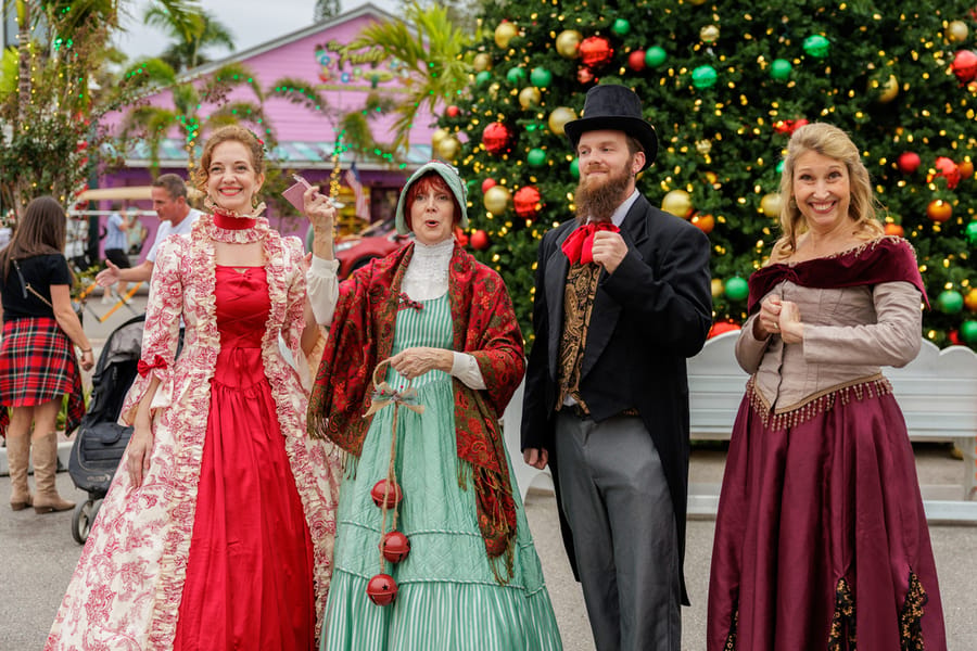Christmas on Bridge Street Anna Maria Island