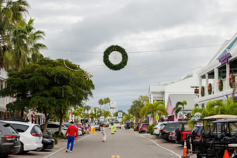 Christmas on Bridge Street Anna Maria Island